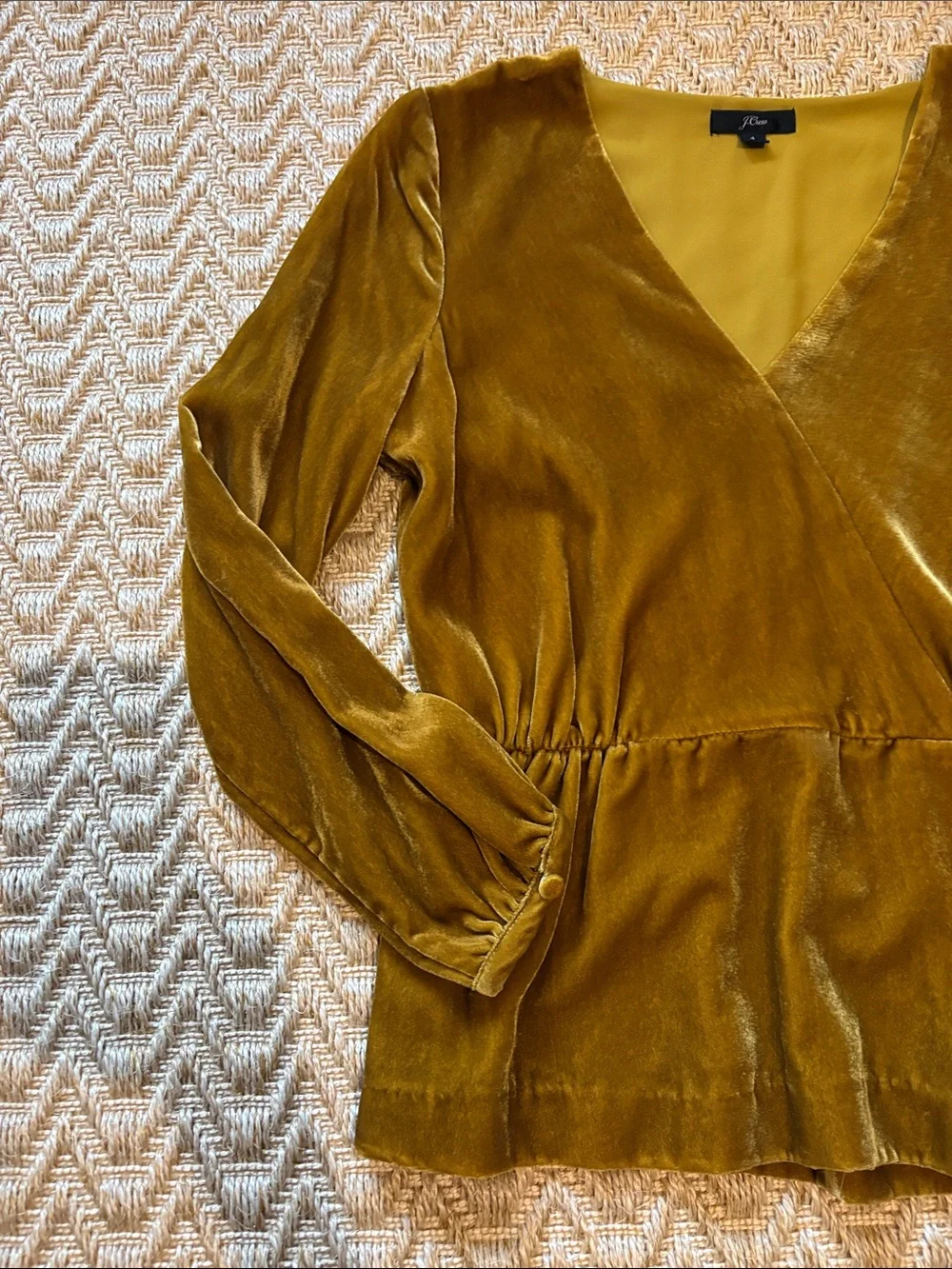 J. Crew soft velvet