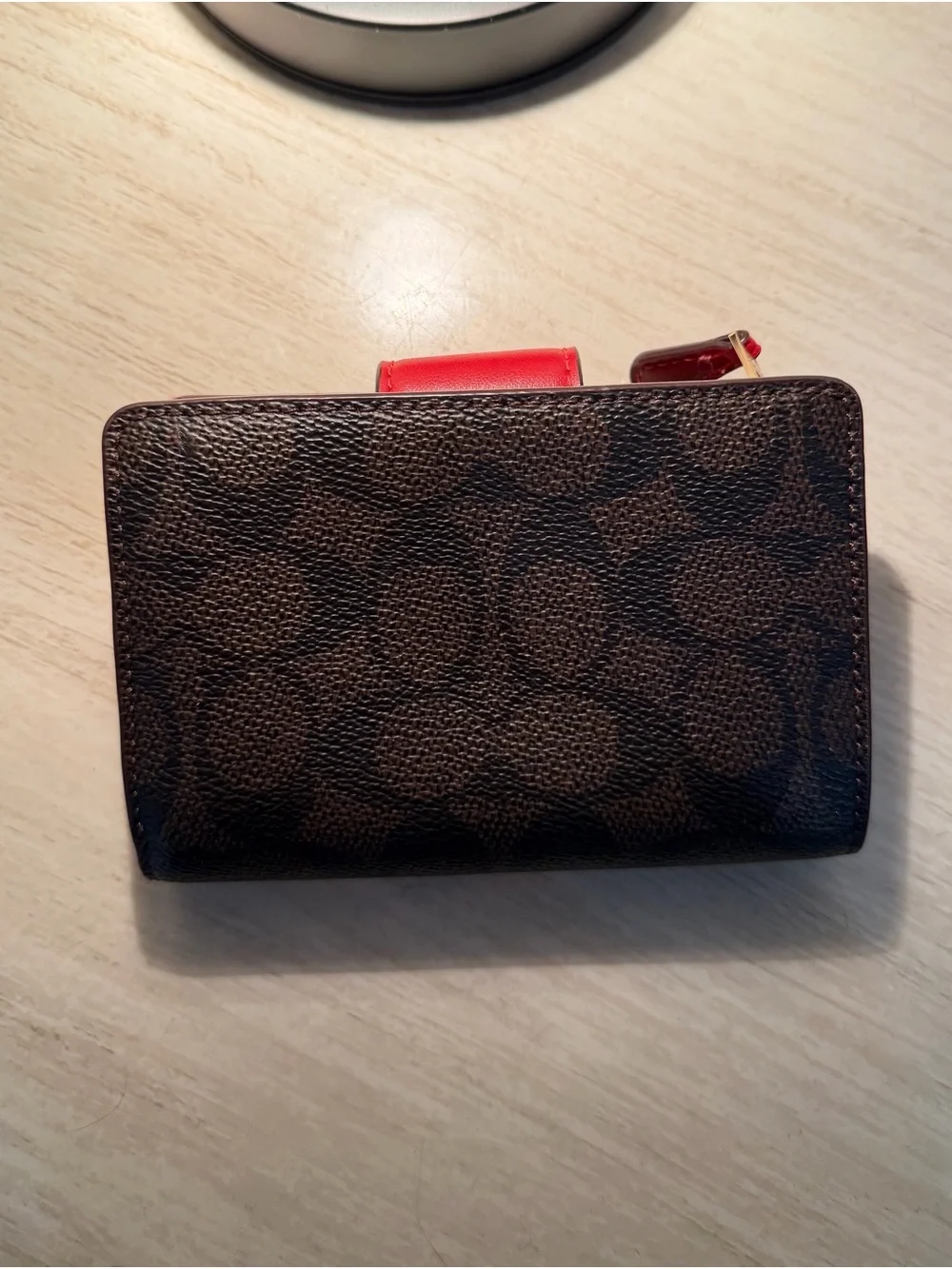 Coach compact wallet