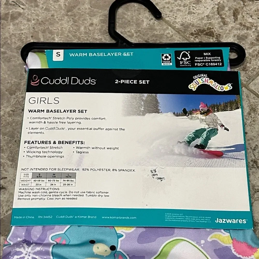 Cuddl Duds packaging home duds