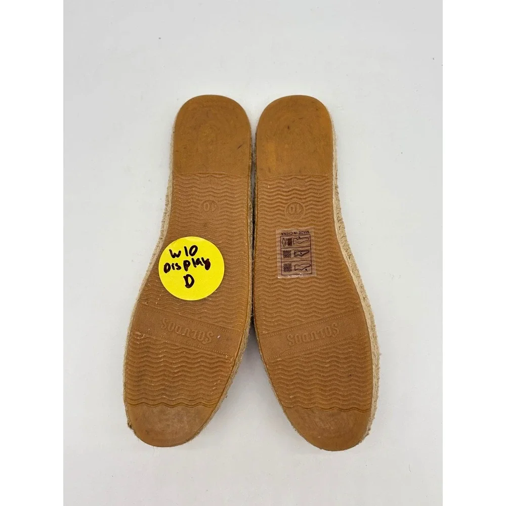 Soludos lavender embroidered
