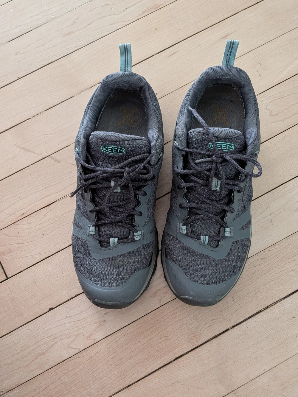 Keen women hiking