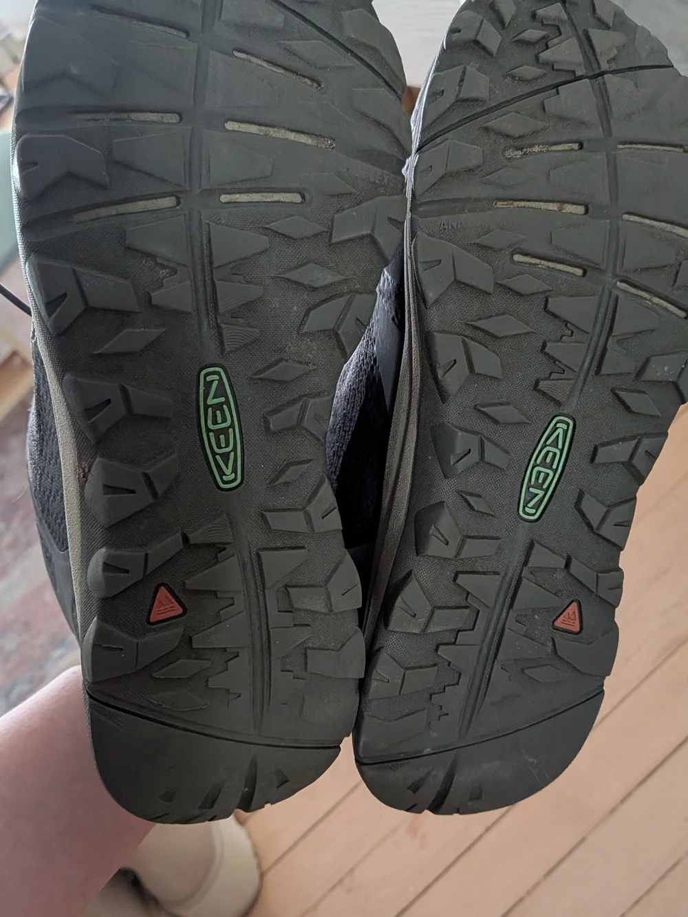 Keen women hiking