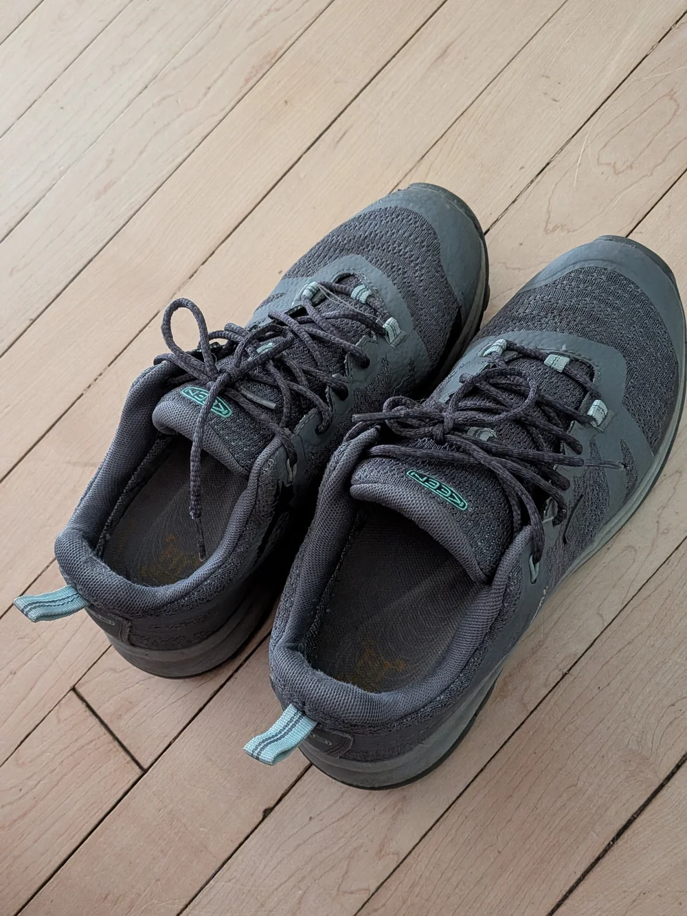 Keen women hiking