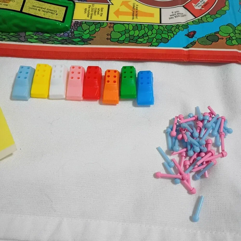 1985 Milton Bradley The Game of Life Complete!