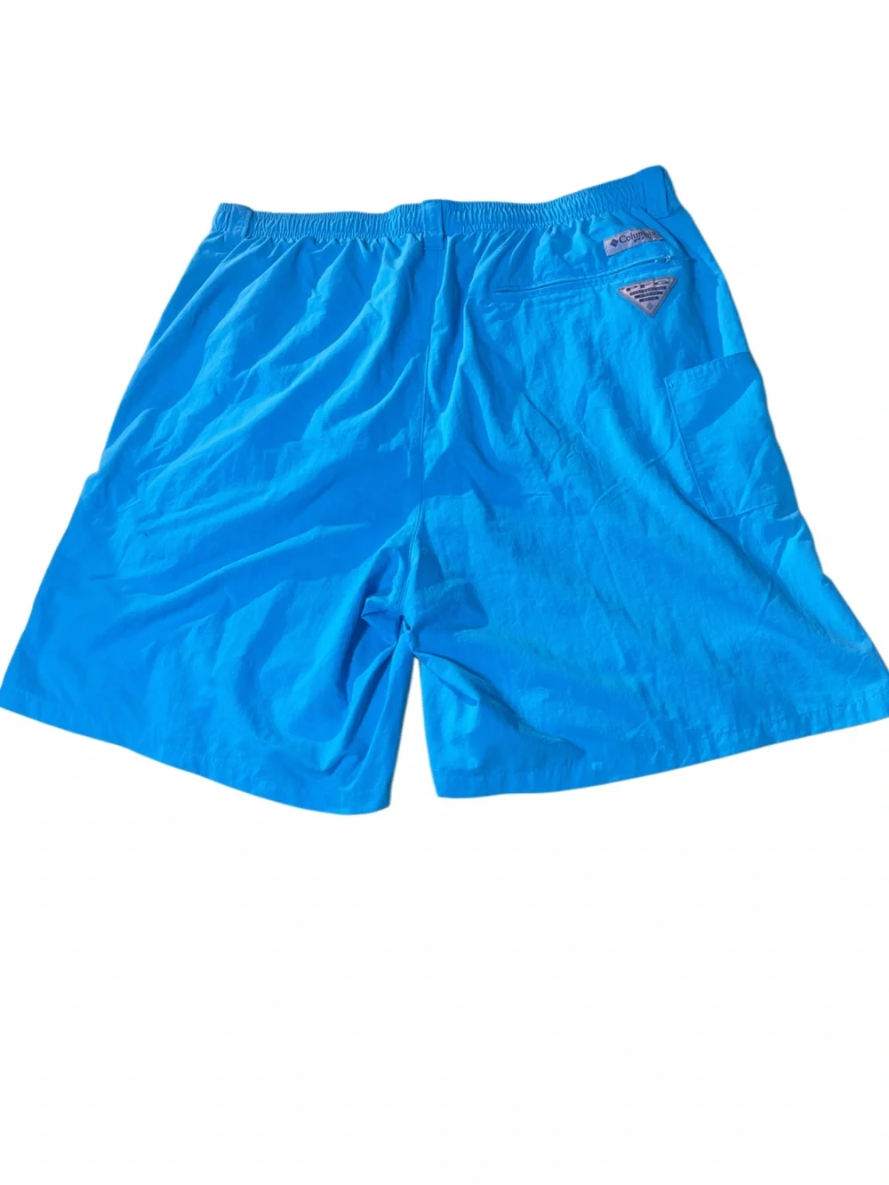 Columbia Shorts Men's Medium Blue Bright Colorful PFG Outdoor Omni Shade Short