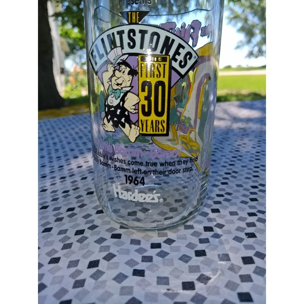 HARDEES glass excellent