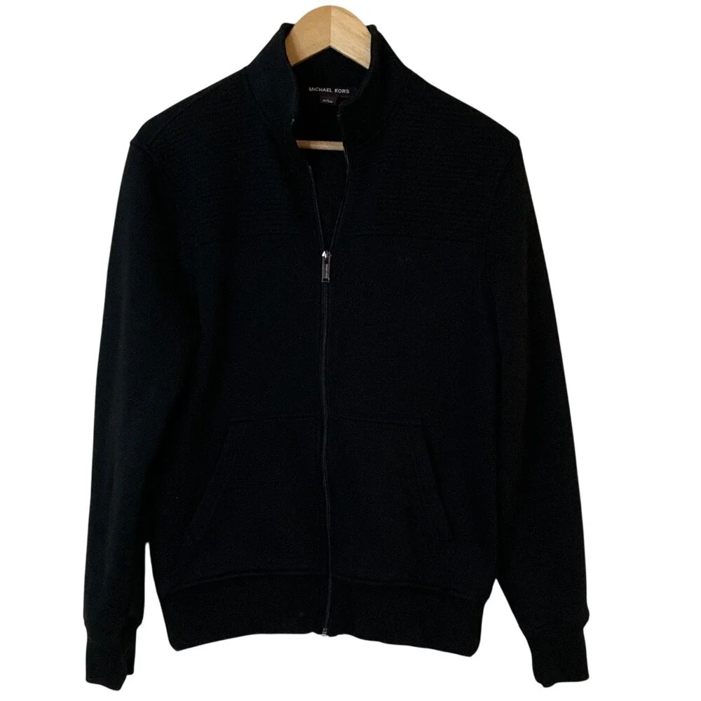 Michael Kors Womens Full Zip Sweatshirt Size‎ Small Casual Athleisure Jacket