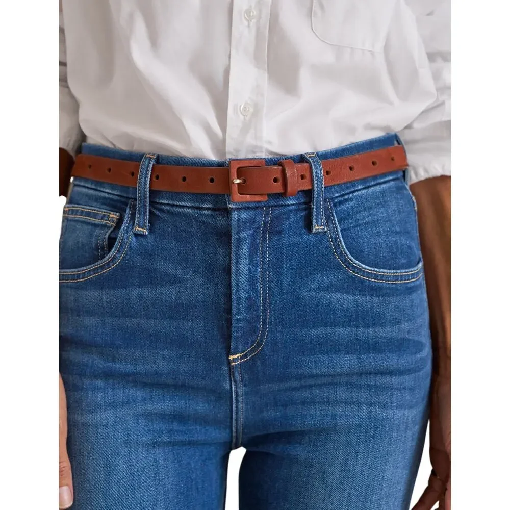 Frank & Eileen Suede Brown Cara Belt Size XS / S