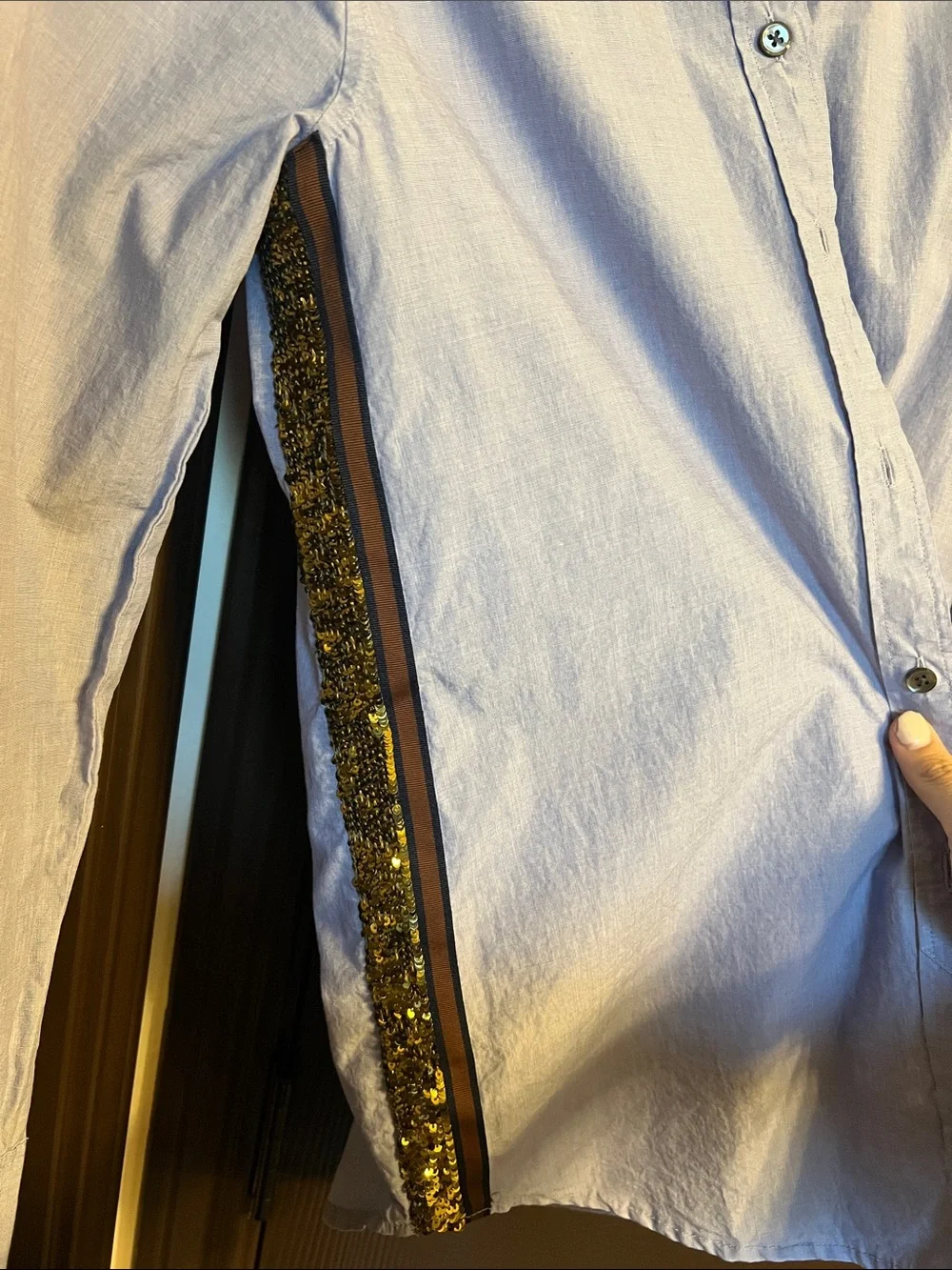 J. Crew light blue