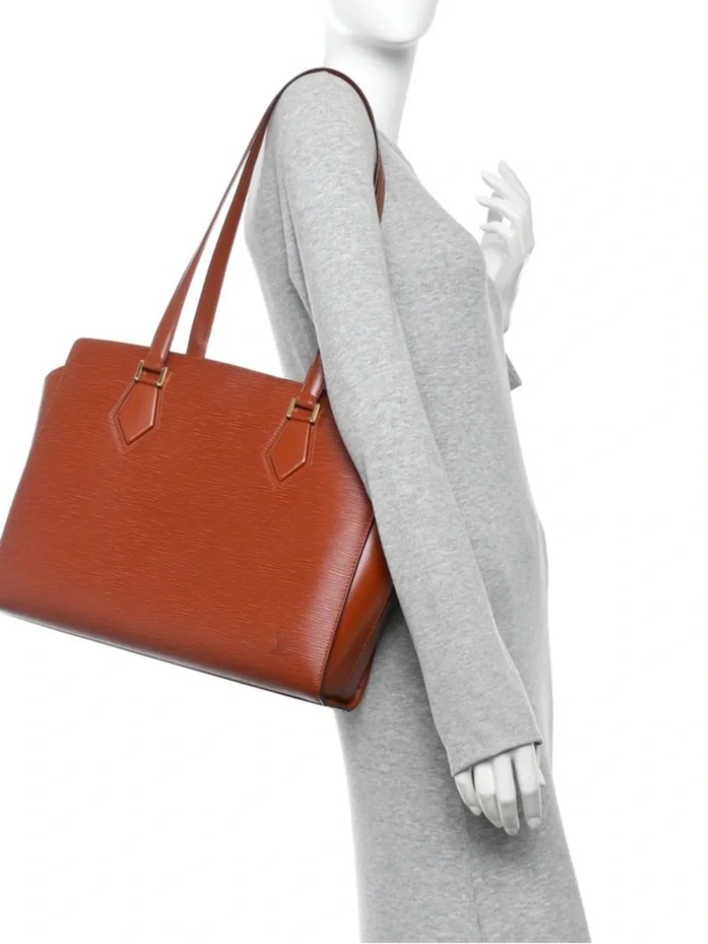 Louis Vuitton Epi Duplex tote in  Kenyan fawn RARE VINTAGE