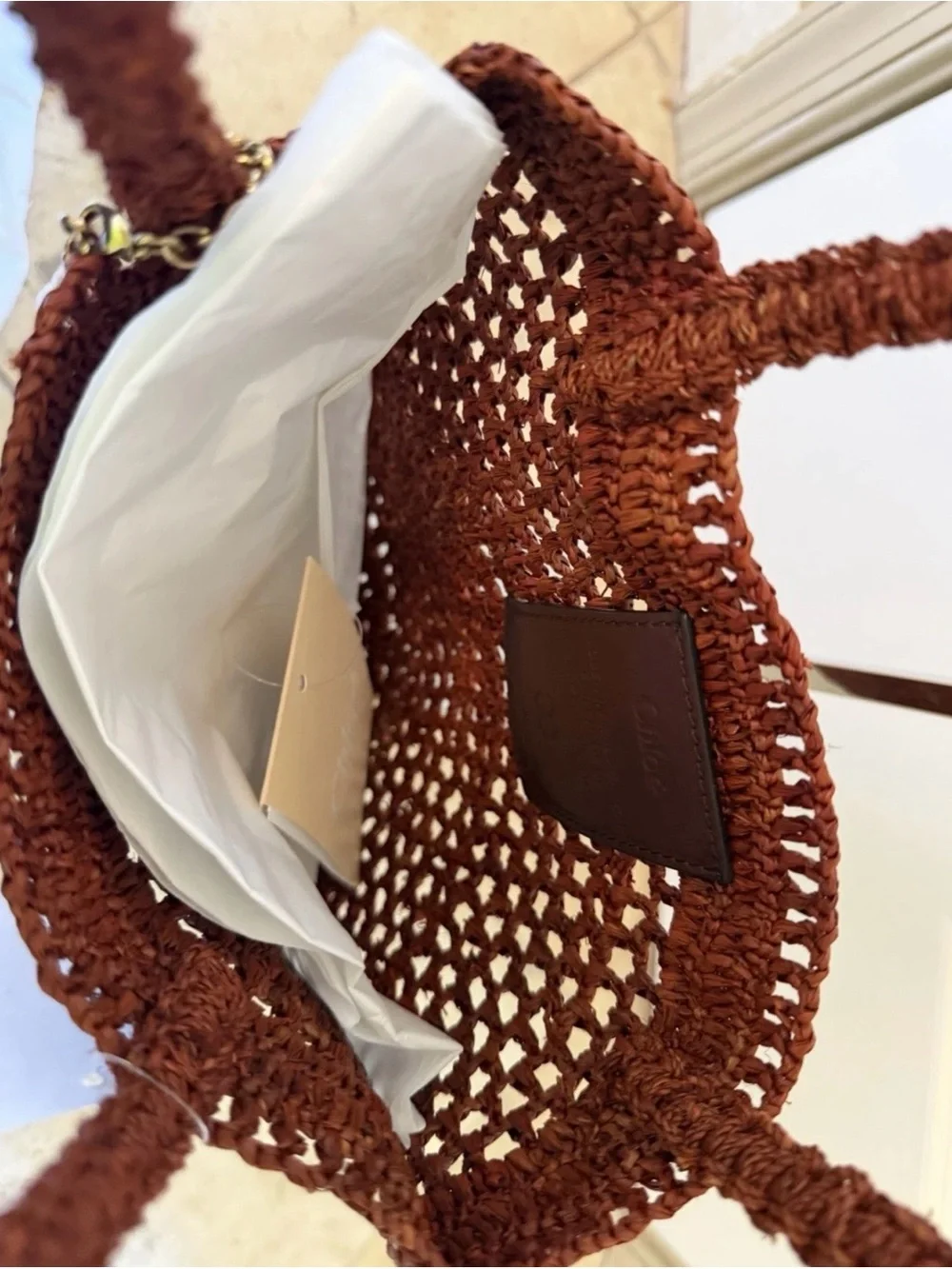 Chloe open weave