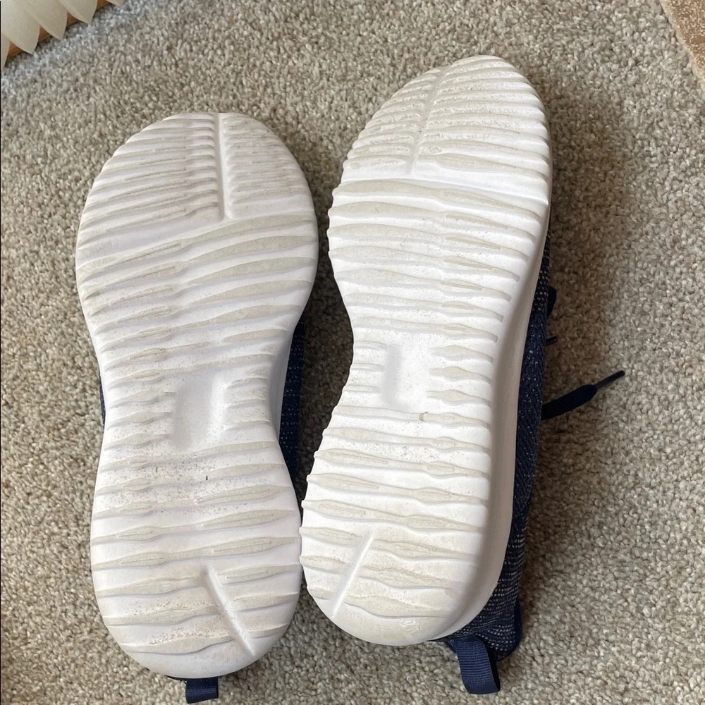 Athletic Works Dark Blue Knit Sneakers