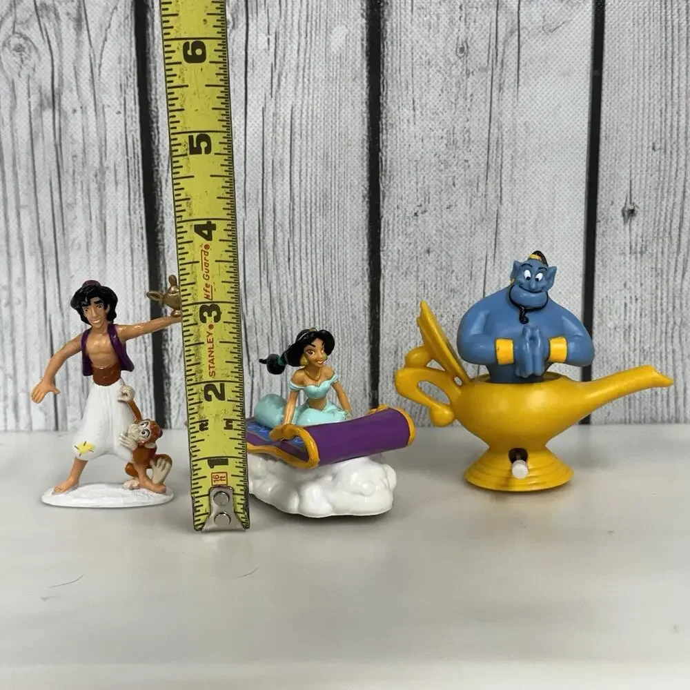 Vintage Disney's Aladdin Jasmine Magic Carpet, Aladdin, Genie Magic Lamp - Read