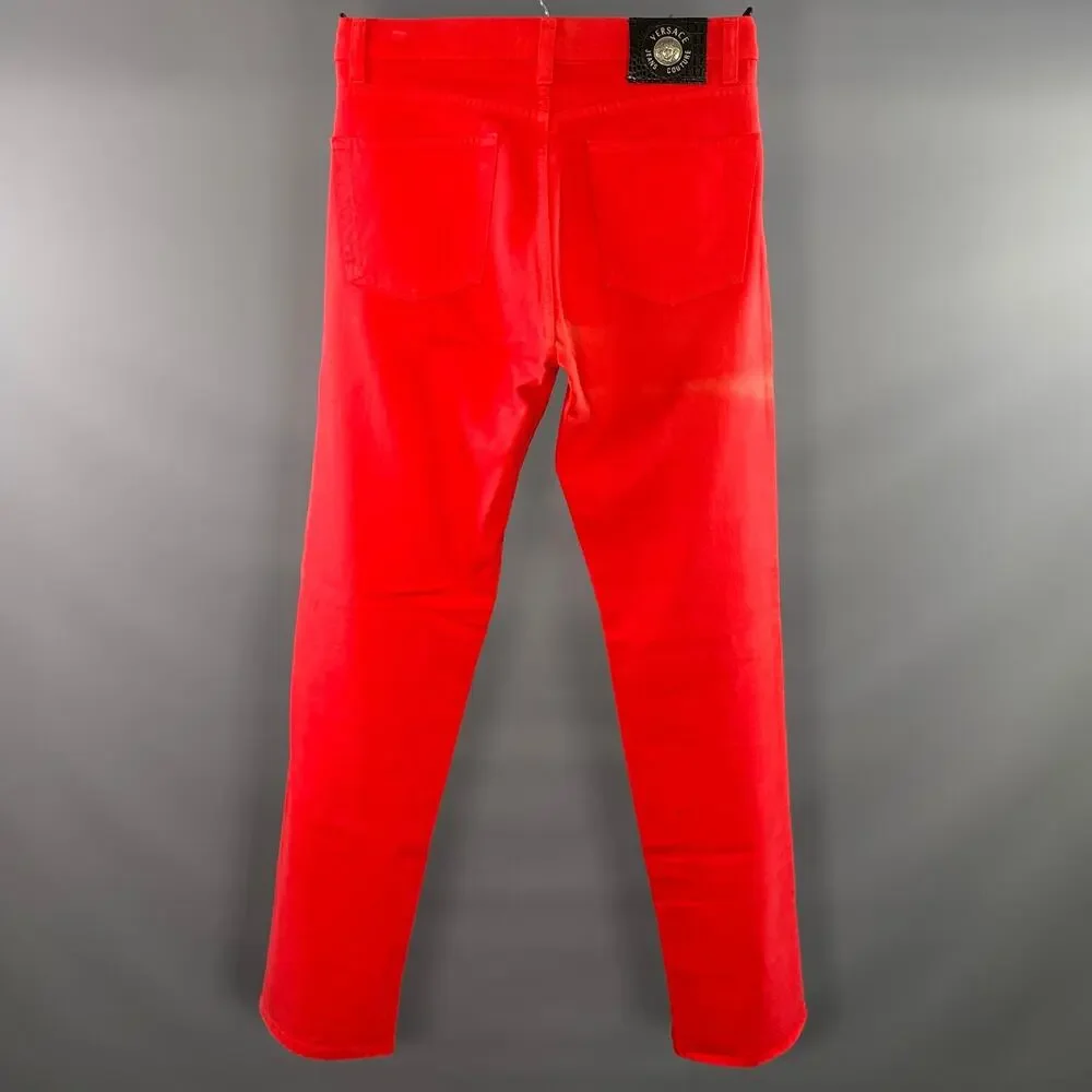 Versace Jeans Couture rise measurements as