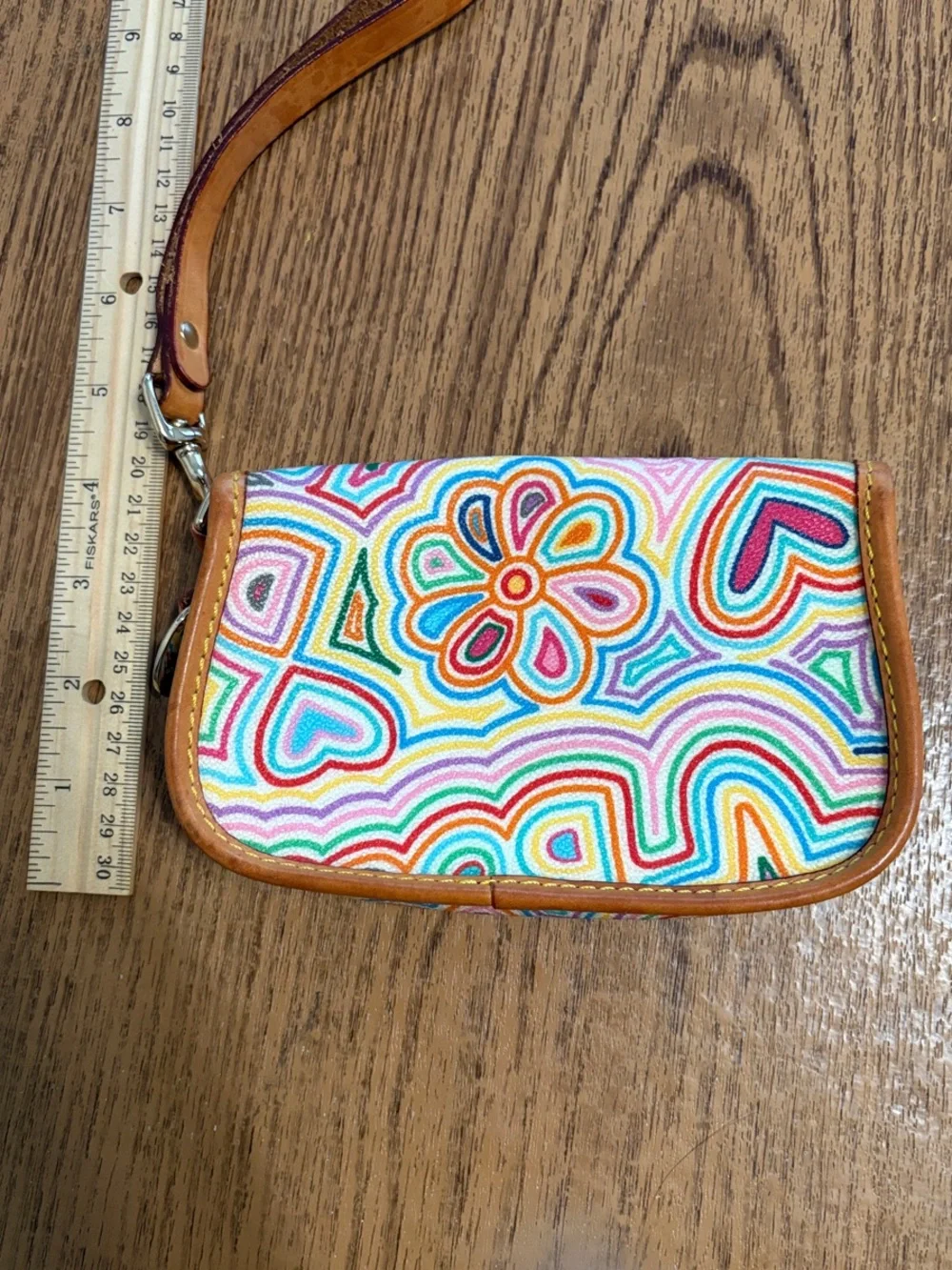 Colorful Dooney & Bourke Wristlet Clutch