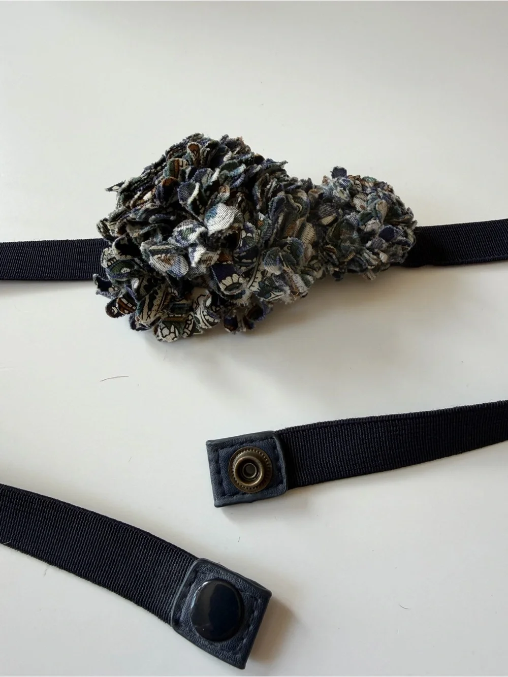 Anthropologie elastic navy