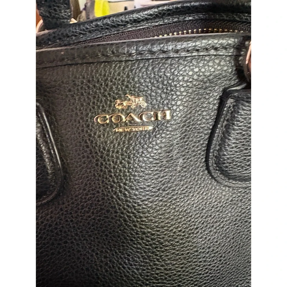 Coach satchel crafted