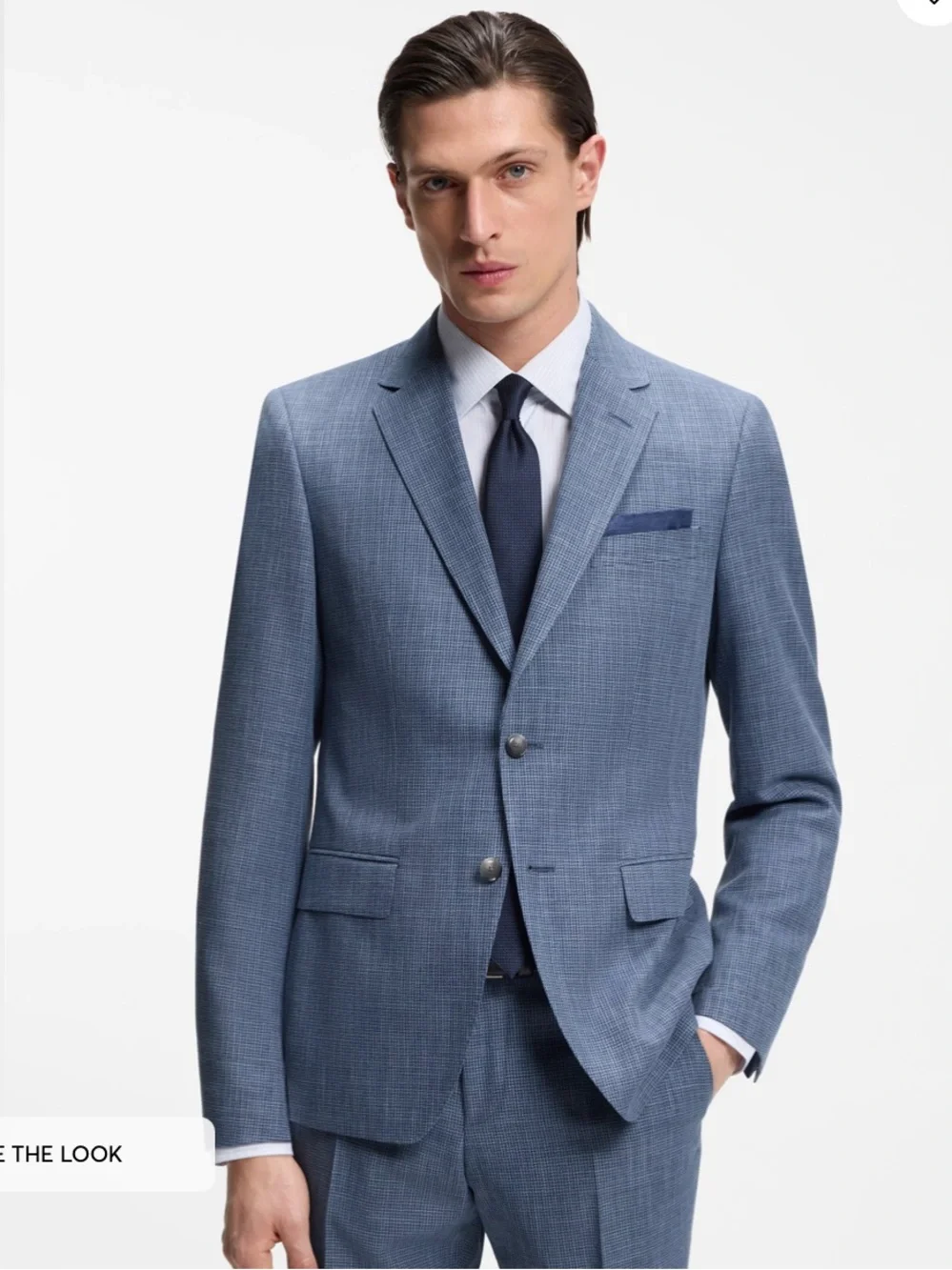 Boss details jacket