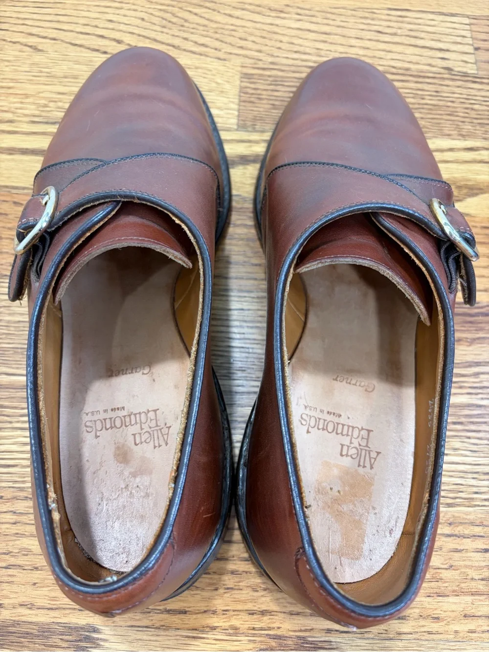 Allen Edmonds monk strap