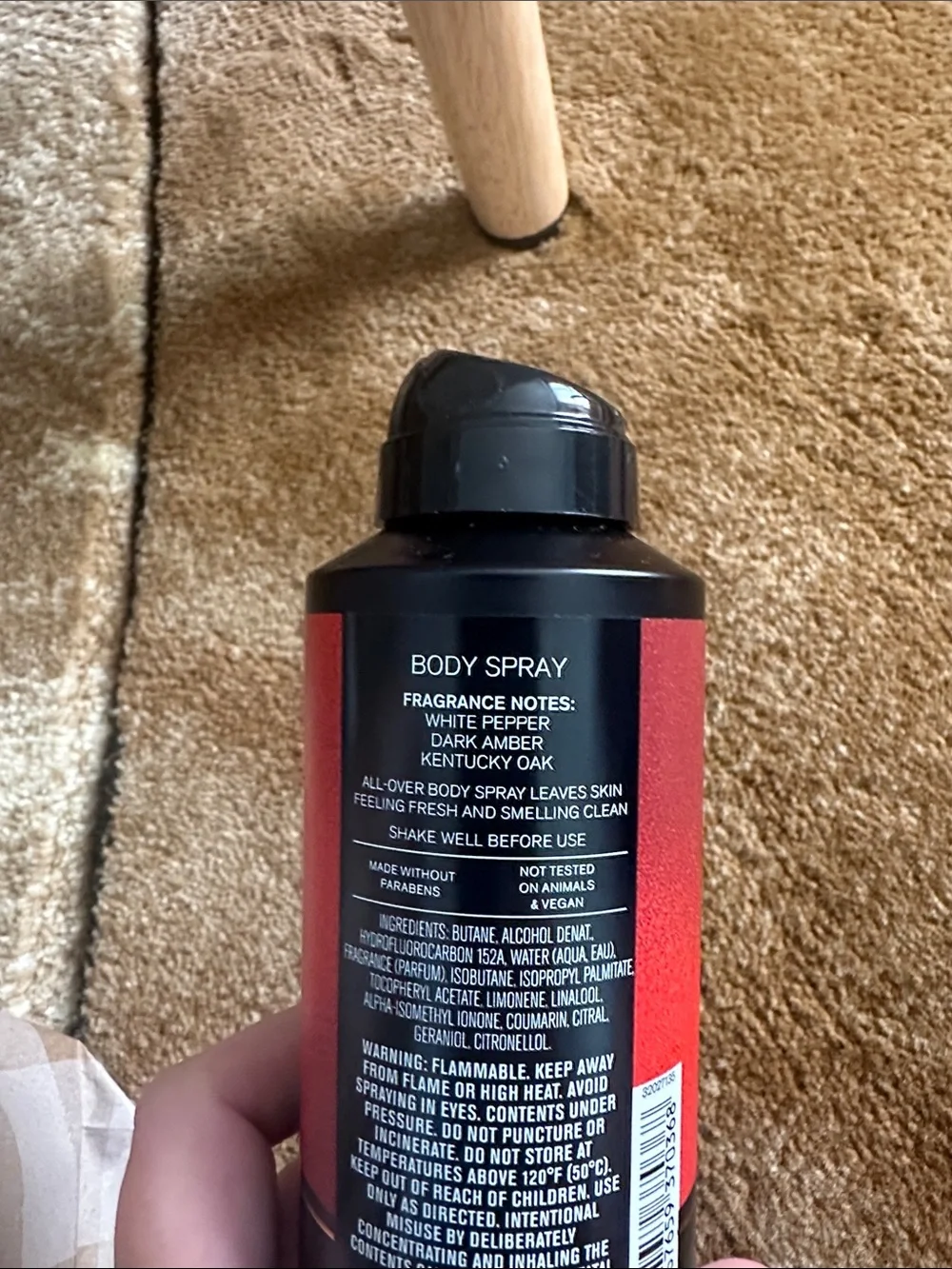 Bath & Body Works masculine body