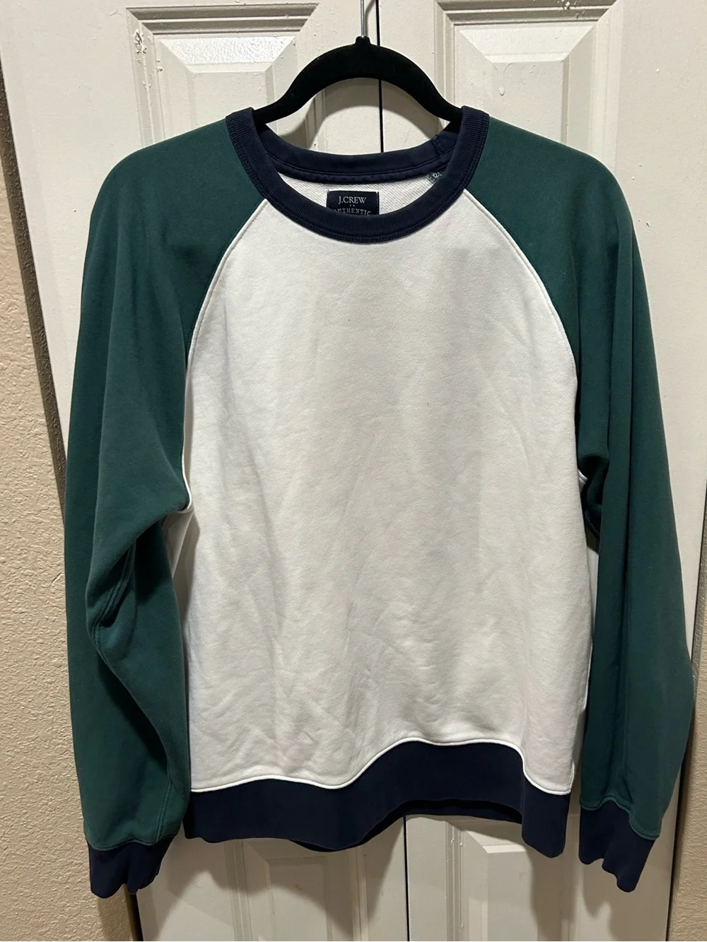 J. Crew crew raglan