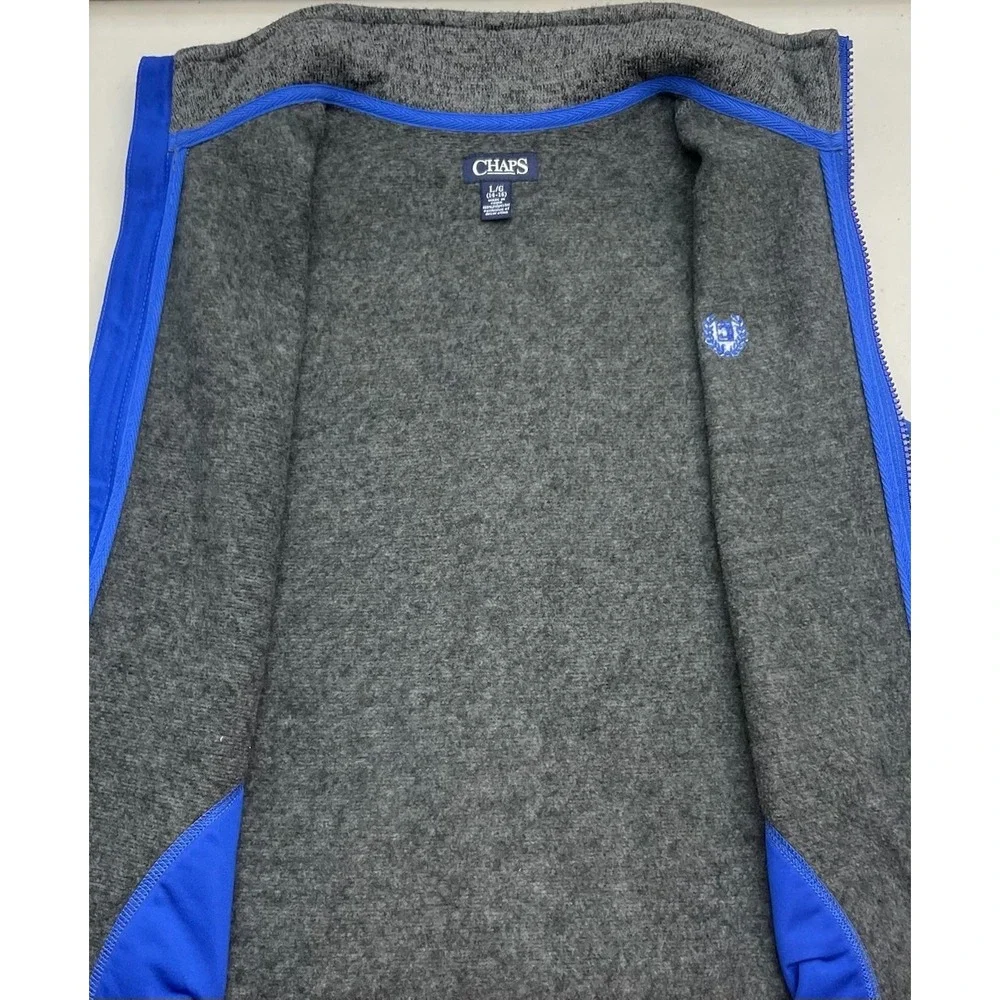 Chaps fleece vest
