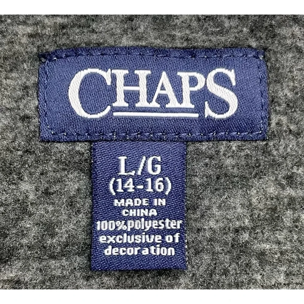 Chaps fleece vest
