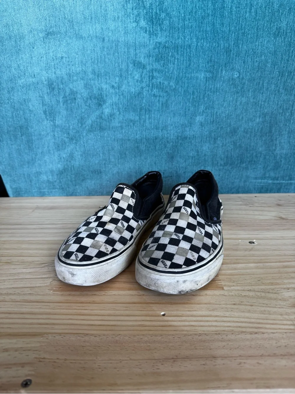 Vans 50th Anniversary Checkerboard Slip-On Sneakers -  Size M7/W8.5
