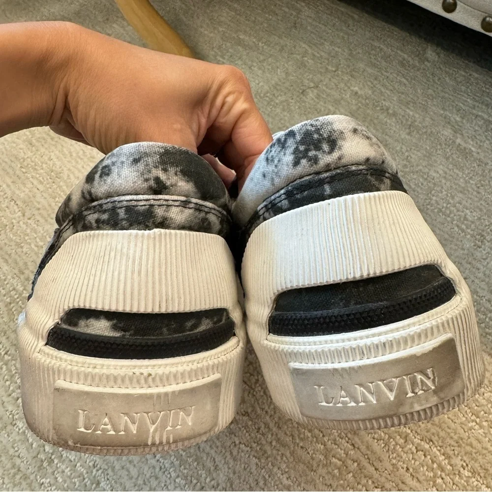 Lanvin grey vulcanized