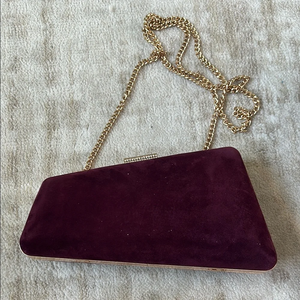 Dune London chic burgundy