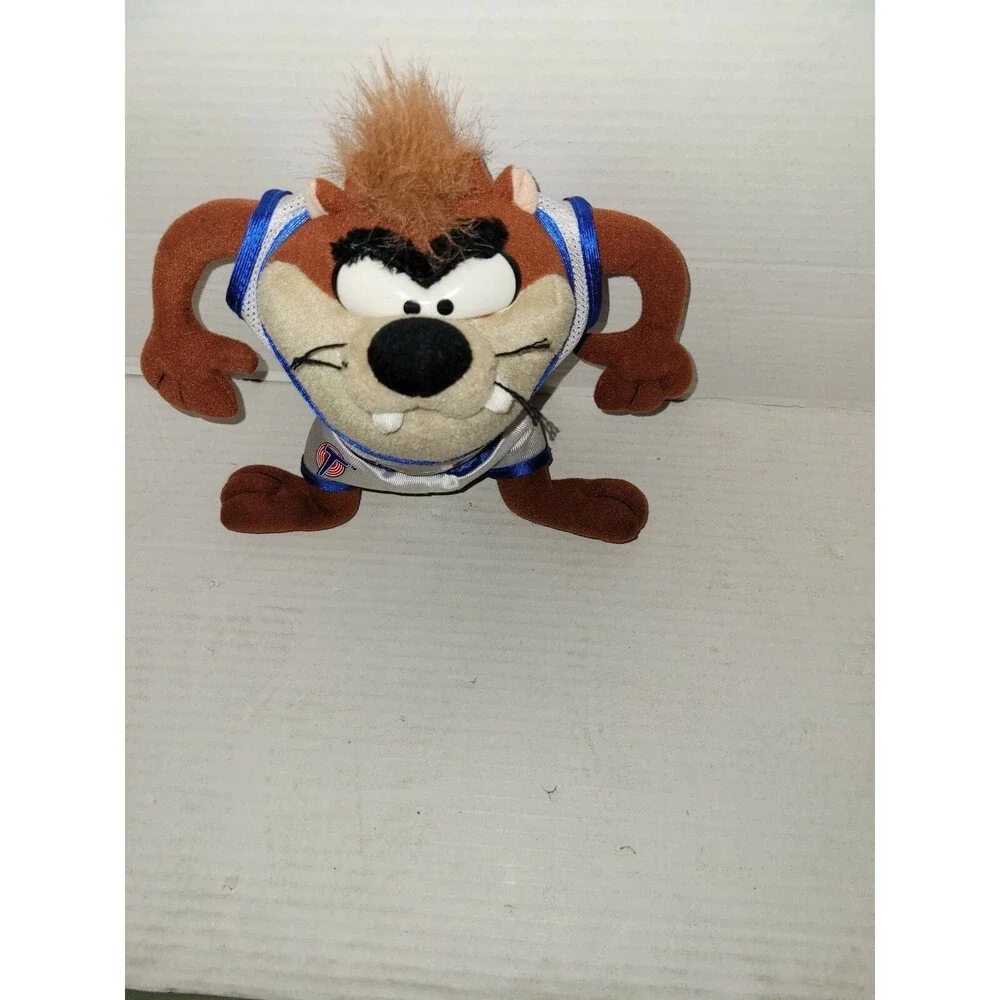 Vintage Space Jam 1996 Taz Plush McDonald's Toy Looney Tunes Tasmanian Devil