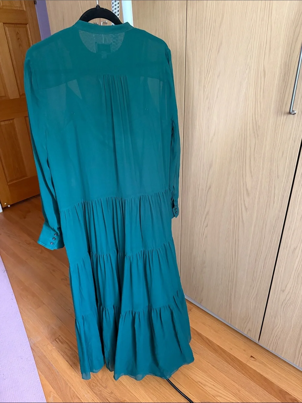 J. Crew flowing tiered