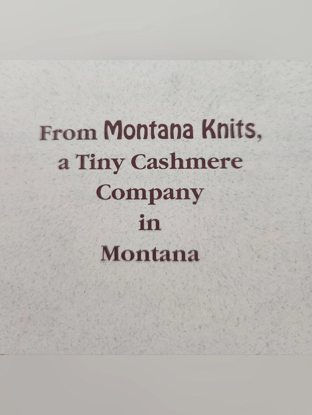 Montana Knits dreamy soft