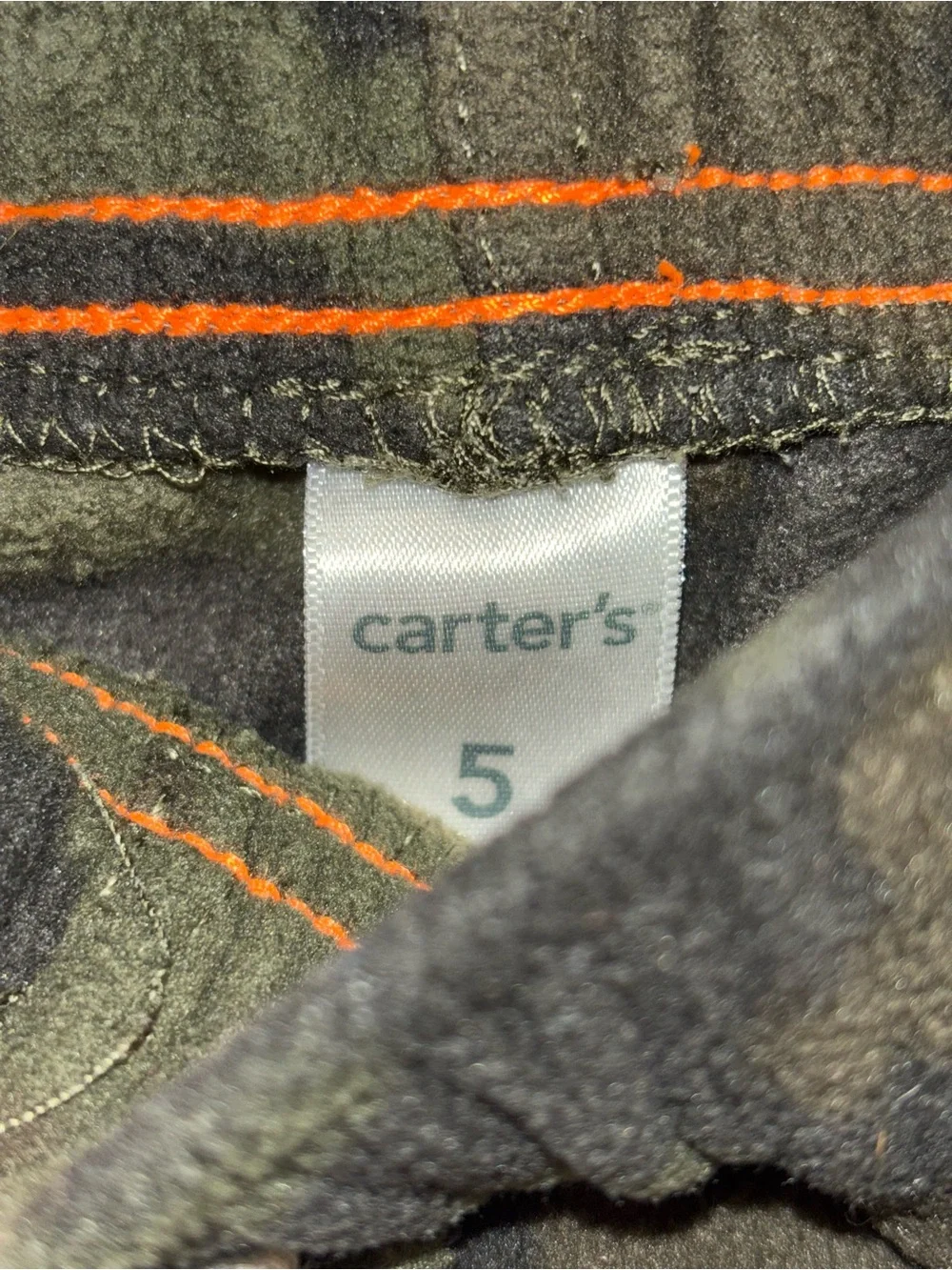 Carters soft camo