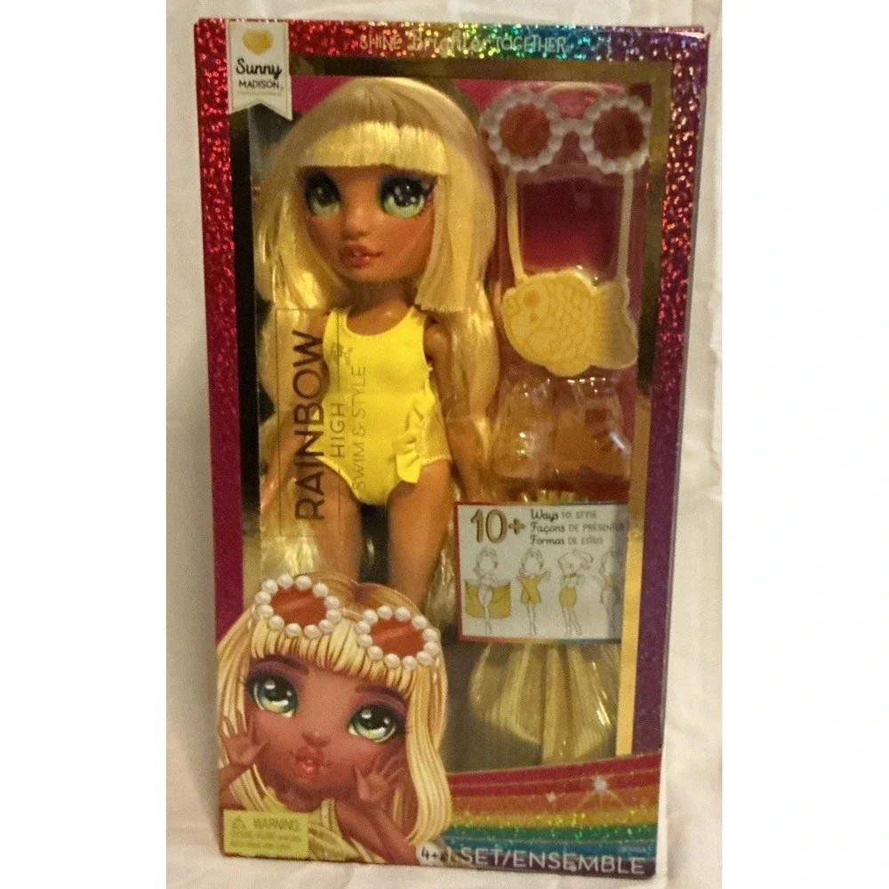 Rainbow High Swim & Style Sunny - Yellow 11