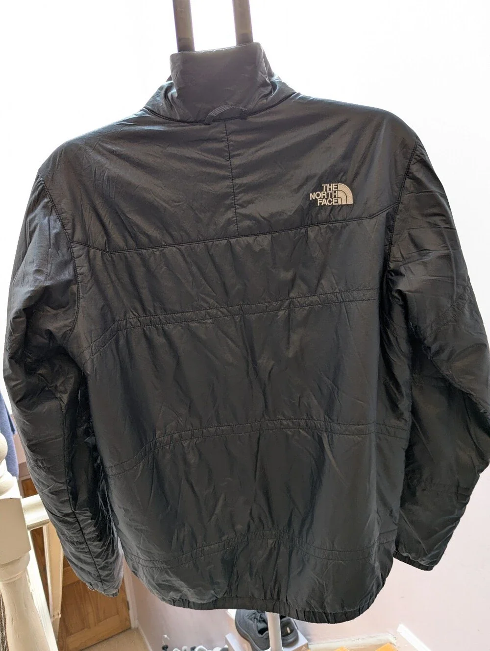 The North Face jacket face black
