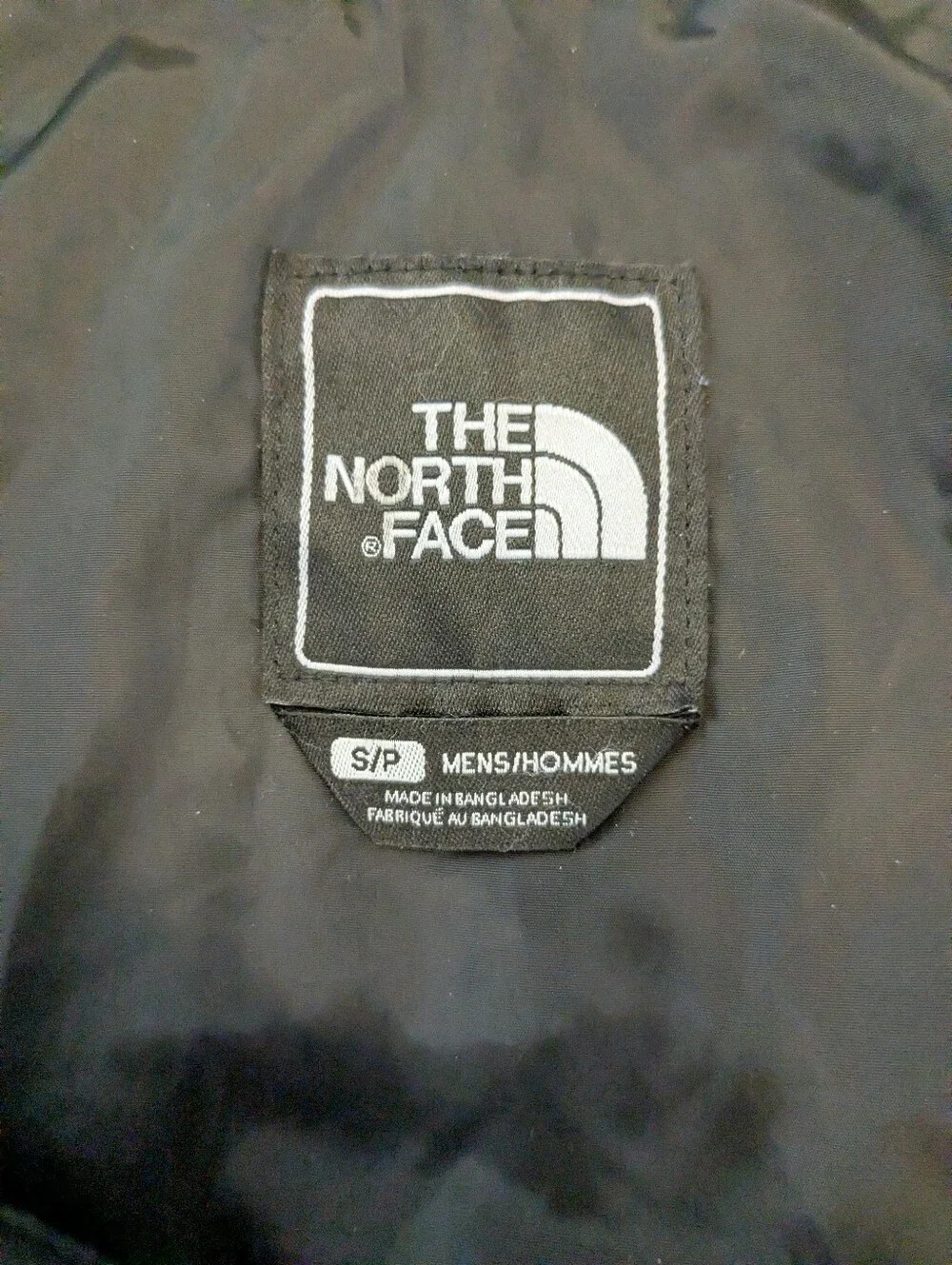 The North Face face jacket black