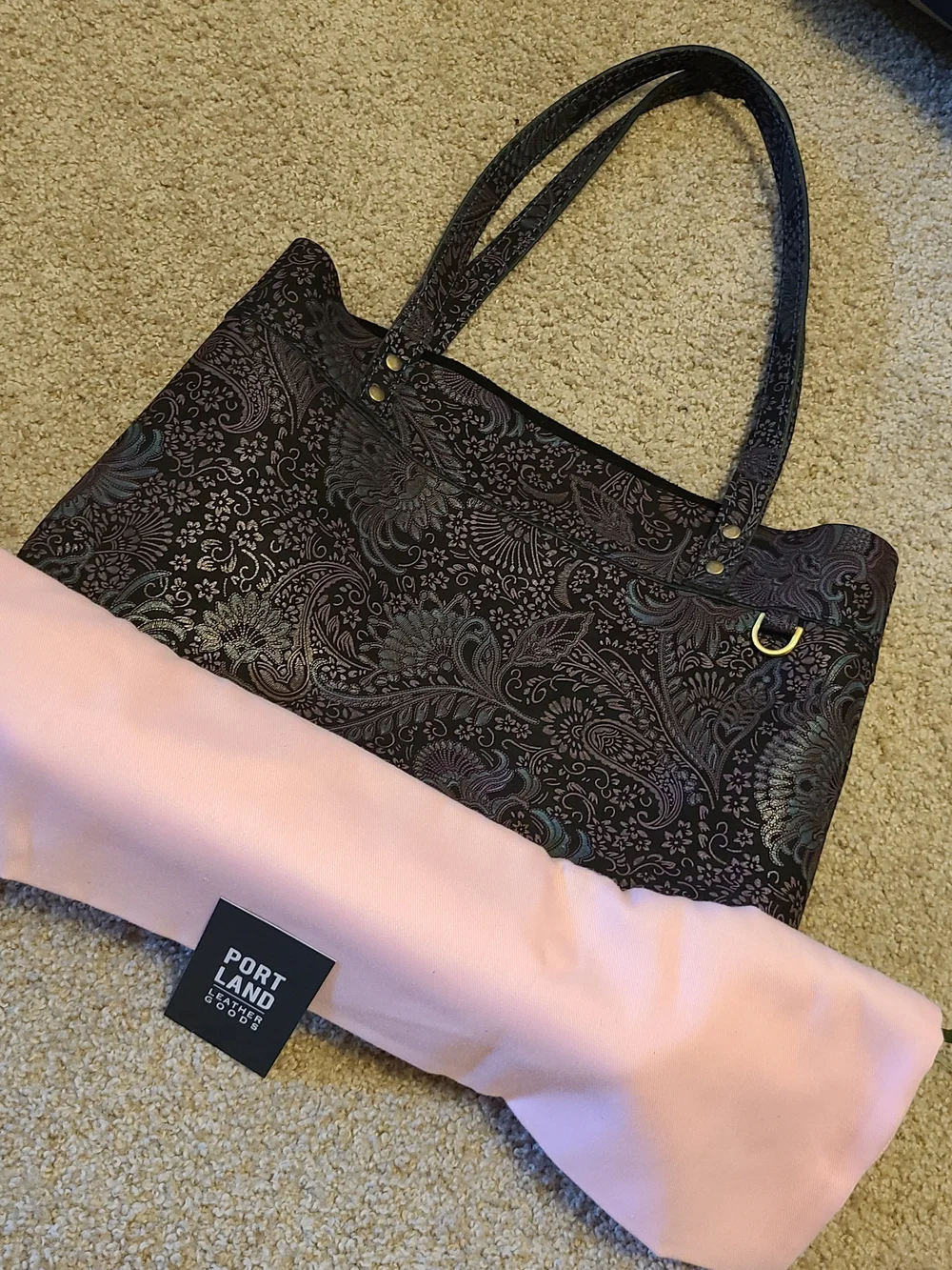 portland leather goods pink this