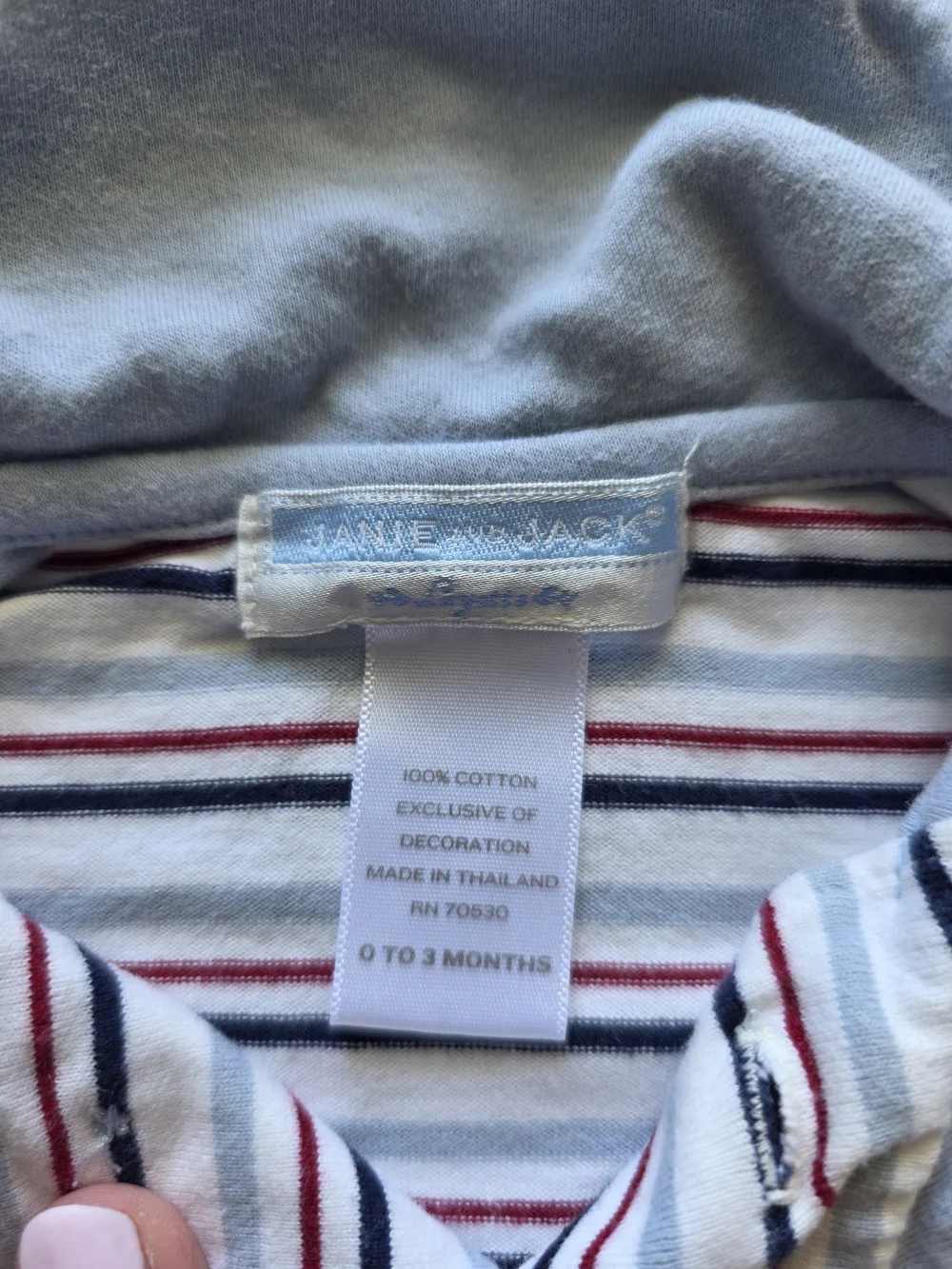Janie and Jack soft striped