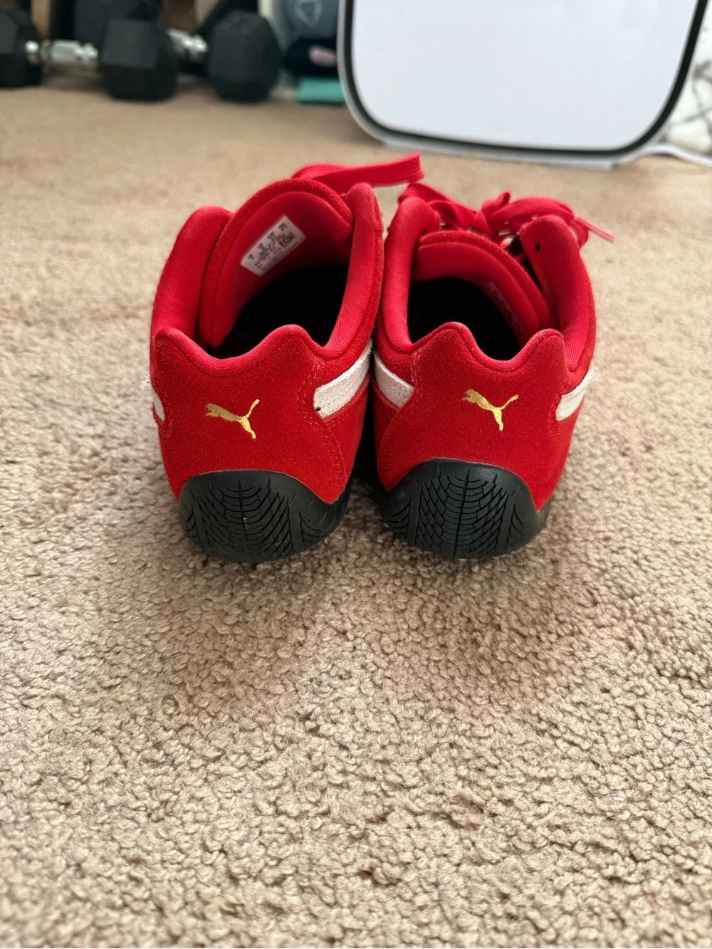 Puma bright red