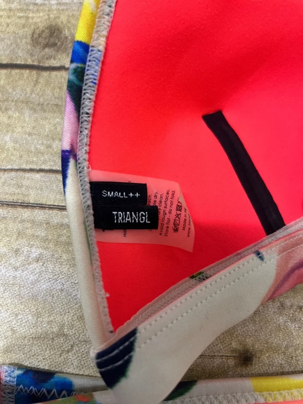 triangl swimwear detail size