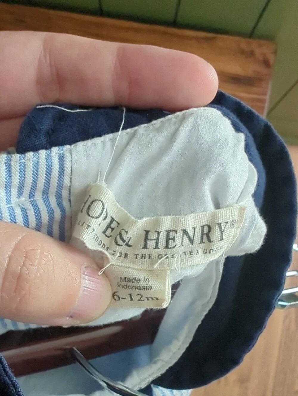 Hope & Henry charming blue