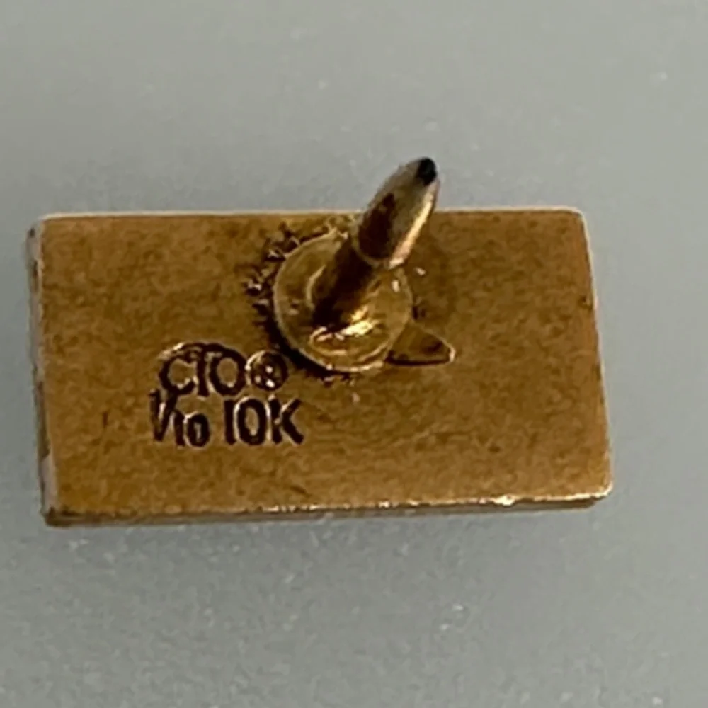 10k Gold elegant black
