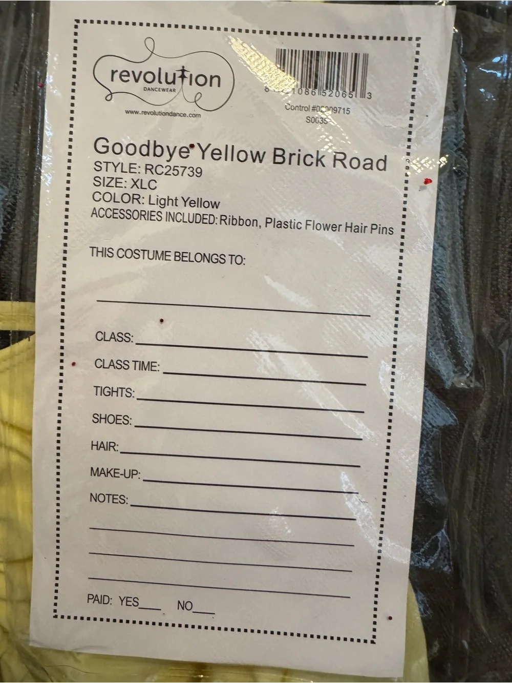 Revolution nwt goodbye