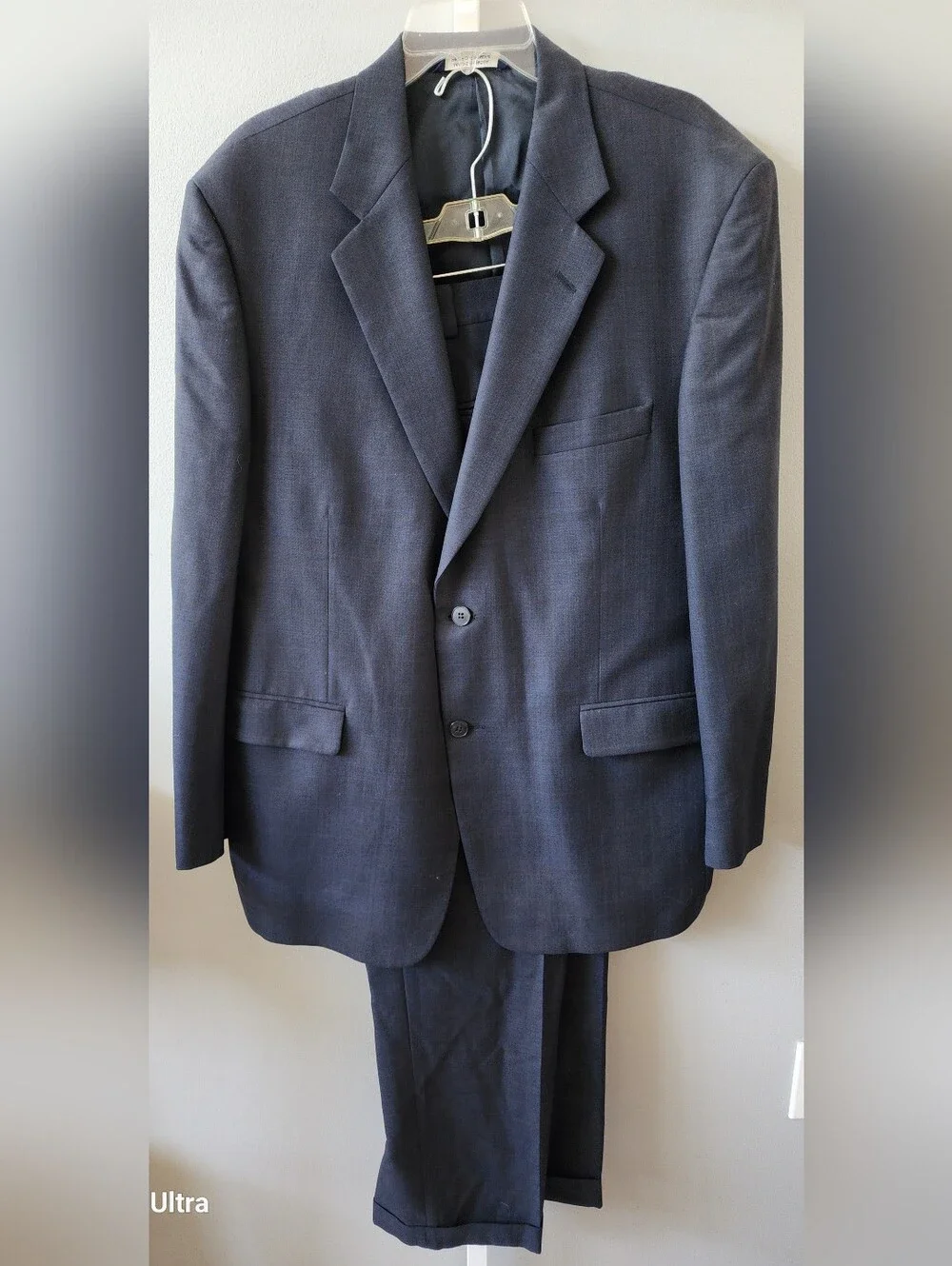 Men's Classic Navy Blazer and Trousers Suit