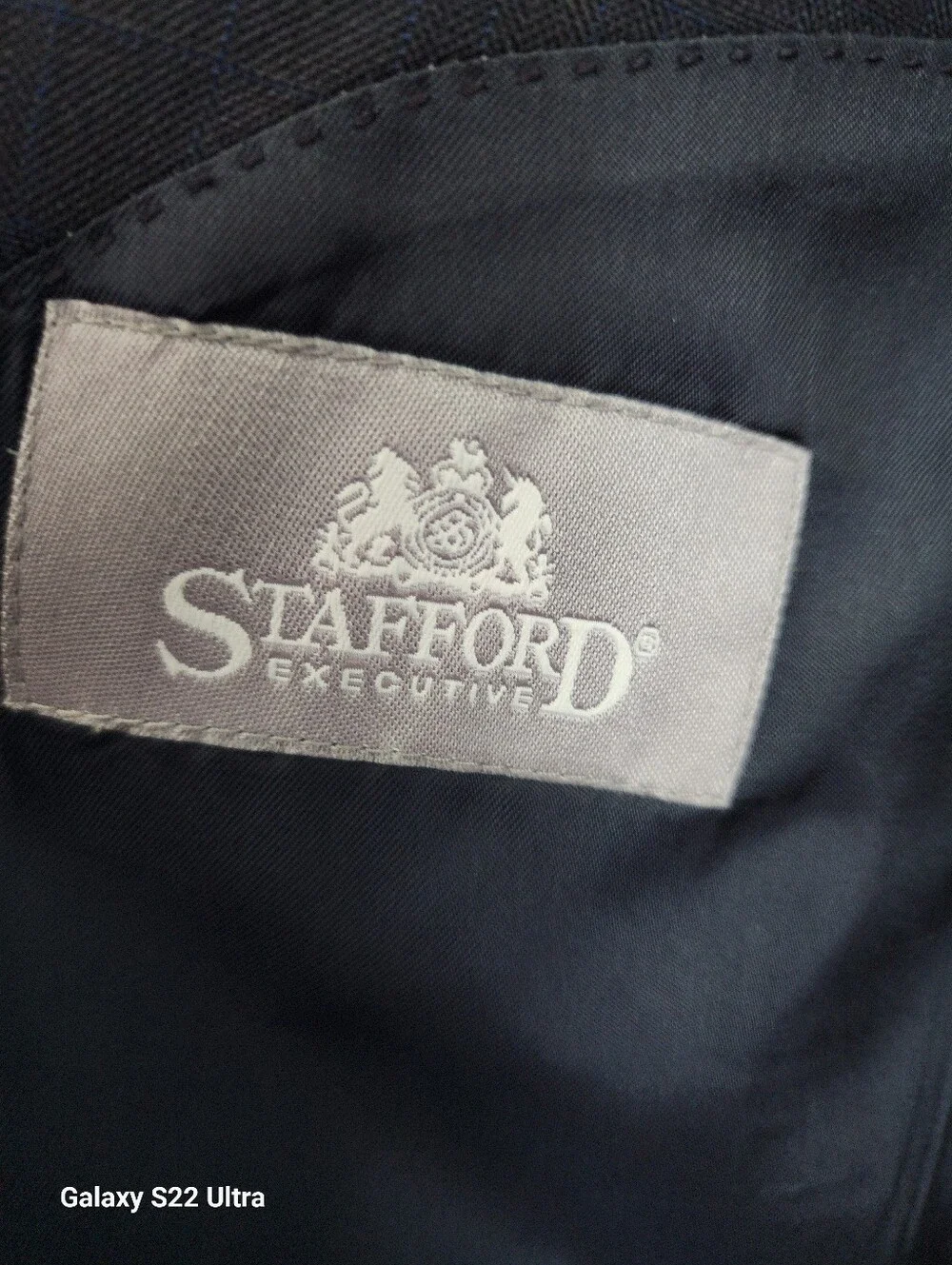 Stafford classic navy