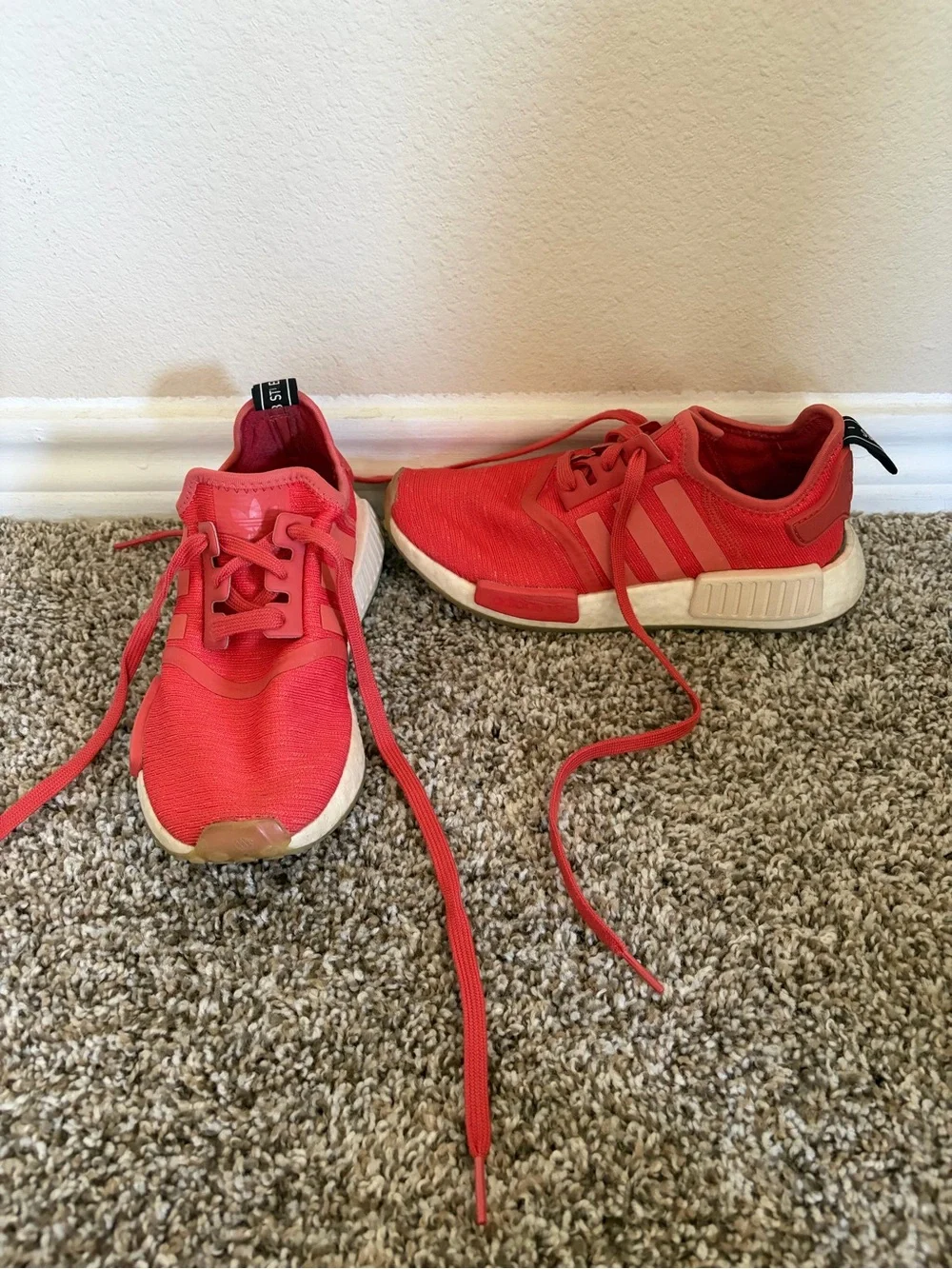 Women’s Coral Adidas Ultraboost NMD
