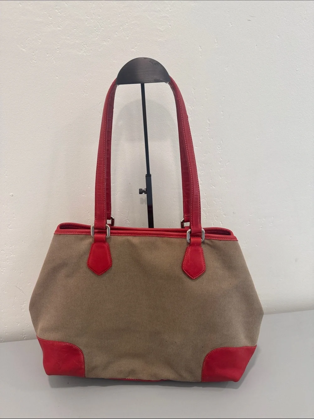 Prada tote straps tag