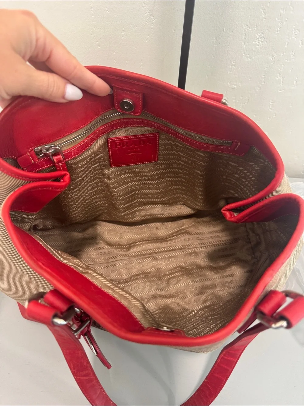 Prada shoulder tote
