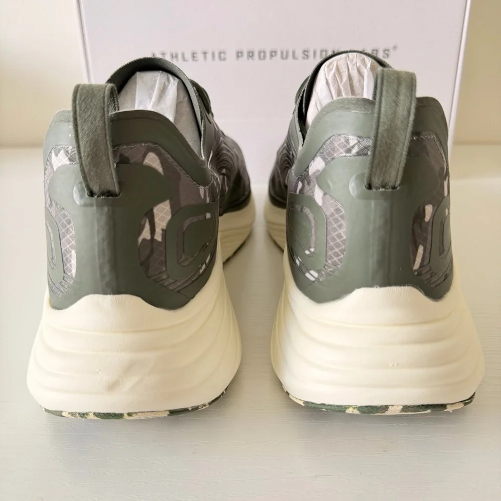New! APL Techloom Camo Sneakers - Olive & White, Size 11 (Men)